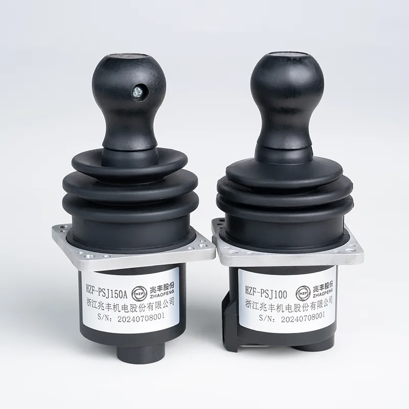 Protišmyková elektrická ovládacia rukoväť pre priemyselné vozidlá